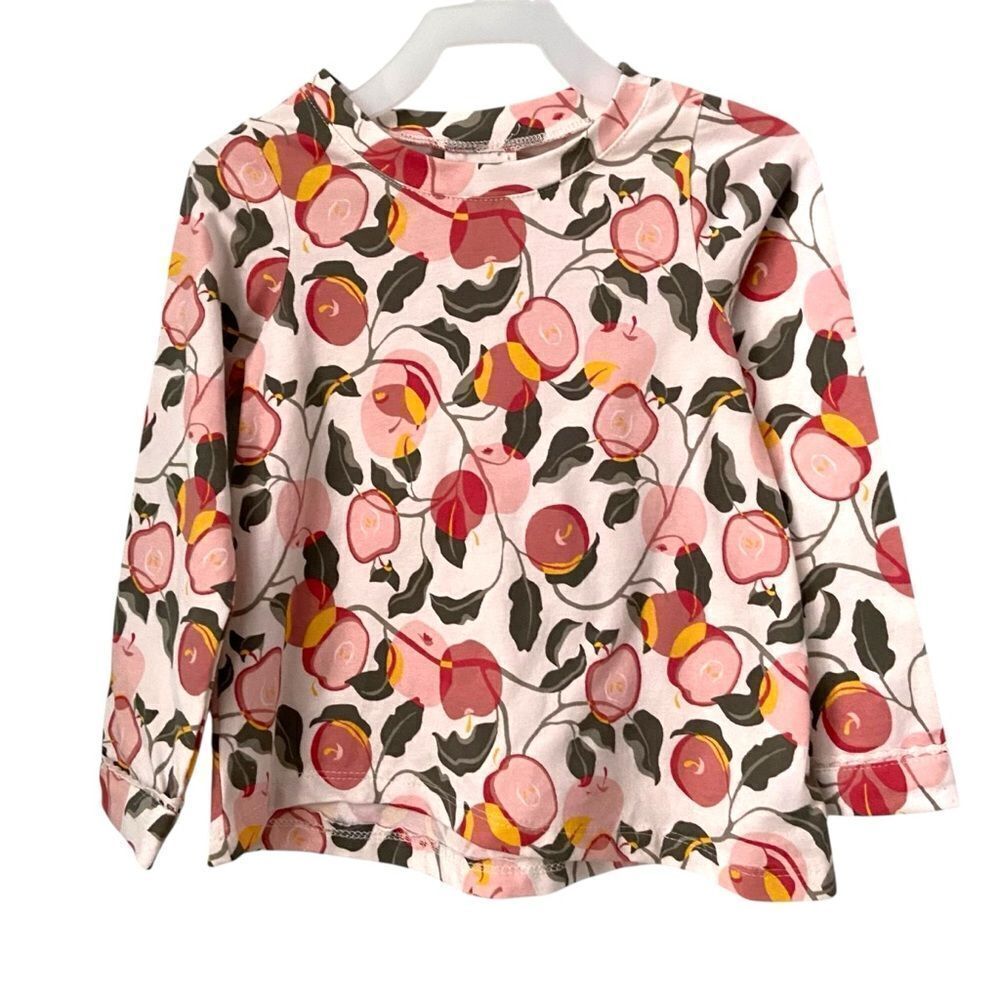 Max Studio Floral Long Sleeve Top in Size 2T